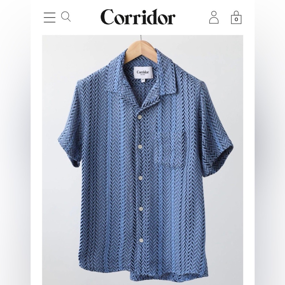 Size Small. Corridor Acid Plaid Trance SS. $215 original price. Never wo…